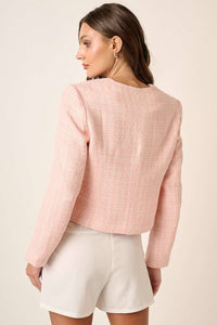 Pink Tweed Jacket