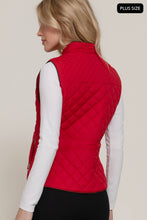 Red Quilted Vest