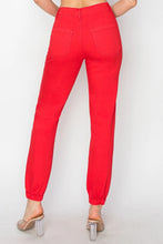 Risen Scarlet High Rise Joggers