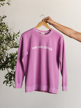 Bright Orchid You Are So Loved Sweatshirt