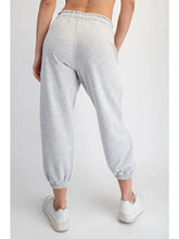 Heather Grey Cropped Joggers