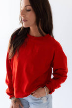 Nebraska Ritter Repeat Lantern Sleeve Crew: BLACK / XL/XXL