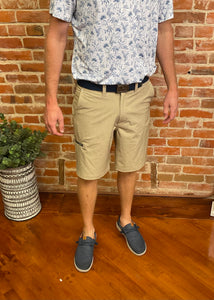 Bamboo Khaki Shorts