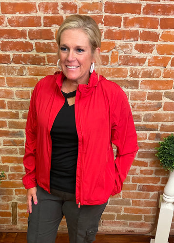 Hidden Hood Windbreaker (Multiple Colors)