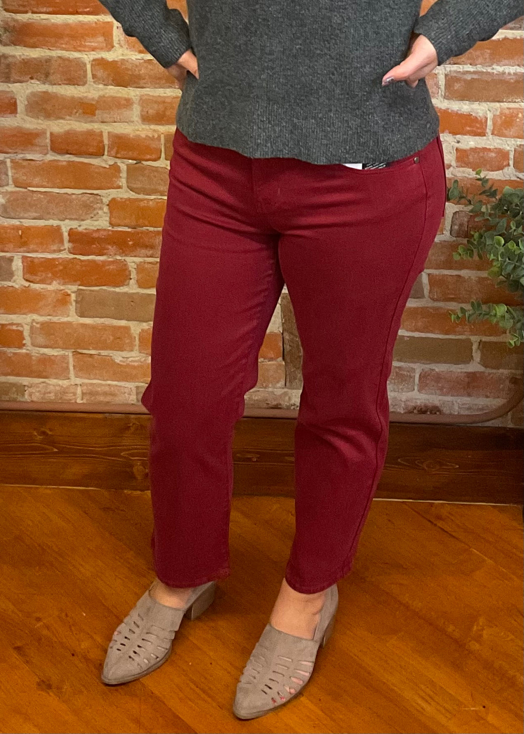 Liverpool Garnet Kennedy Straight Leg Jeans