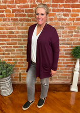 Long Sleeve Textured Cardigan (Multiple Colors)