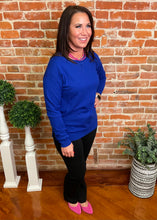 Pullover Sweater with Ribbed Detail (Multiple Colors)