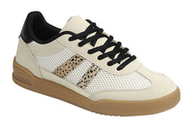 Cream & Leopard Sneakers