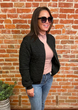 Black Quilted Jacket