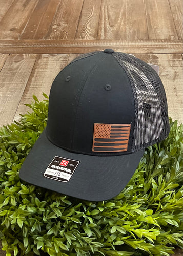 Black Bullet Flag Trucker Hat