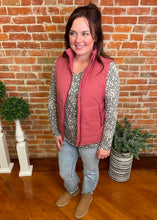 Long Sleeve Animal Print V-Neck