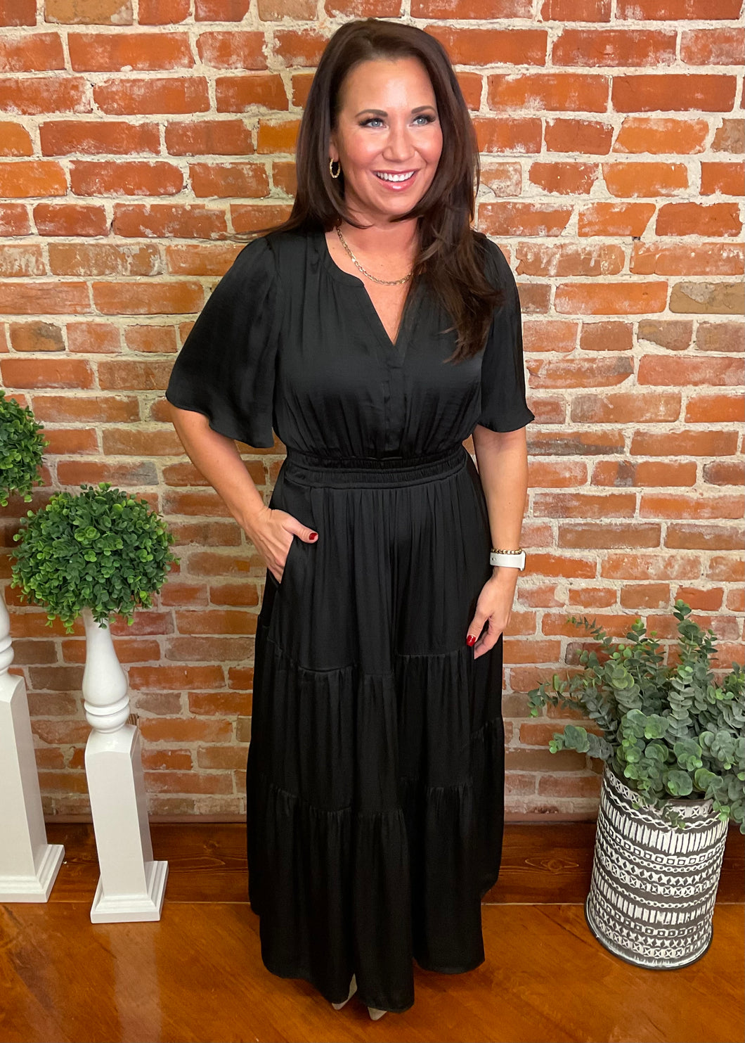 Liverpool Black Maxi Dress