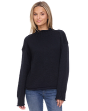 Black Mila Oversized Sweater