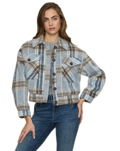 Flag & Anthem Tallulah Blue Plaid Jacket