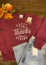 "Happy Thanksgiving" Sweatshirt