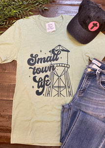 Heather Sage Small Town Life Tee