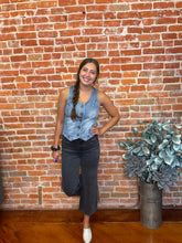 Graphite High Rise Wide Leg Jeans
