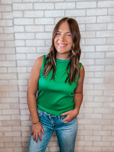 Seersucker Knit Tank (Multiple Colors)