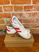 White & Red Sneakers