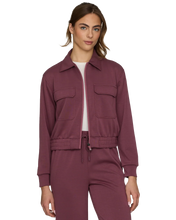 Flag & Anthem Aubergine Full Zip Jacket
