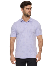 Lavender Palm Tree Polo