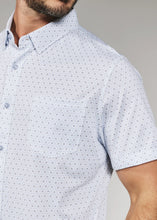 7 Diamonds Light Blue Radley Short Sleeve Shirt