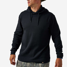 Black Thermal Hoodie