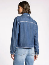 Thread & Supply Jackie Embroidered Surf Blue Wash Jacket