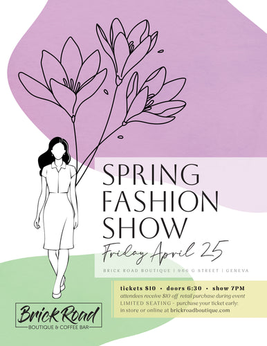 Spring Fashion Show Ticket 2025