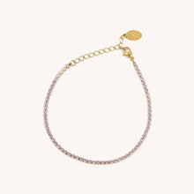 Birthstone Micro Tennis Bracelets: September- Sapphire