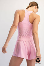 BUTTER SLEEVELESS RACER BACK TANK TOP: Lemonilla / S-M-L(2-2-2)