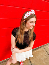 "N" Printed Structured Headband