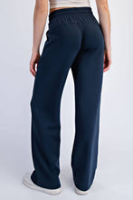 MODAL SCUBA STRAIGHT PANT: Espresso / S-M-L(2-2-2)