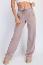 MODAL SCUBA STRAIGHT PANT: Espresso / S-M-L(2-2-2)