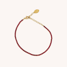 Birthstone Micro Tennis Bracelets: August- Peridot