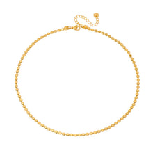 Dakota Disc Chain Necklace - WATERPROOF: Gold