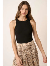 Rib Knit Round Neck Tank (Multiple Colors)