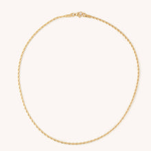 Skinny Golden Rope Necklace