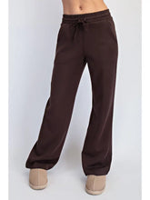 Espresso Scuba Straight Pants