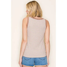 Taupe Henley Tank