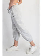 Heather Grey Cropped Joggers
