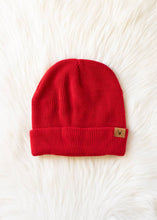 Red Knit Beanie