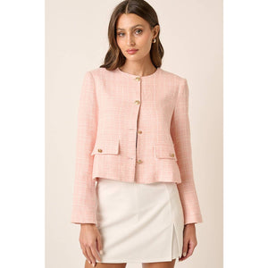 Pink Tweed Jacket