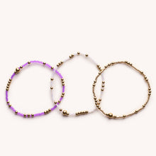 Game Day Bracelet Set- Purple