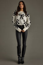 Cream Bow Sweater