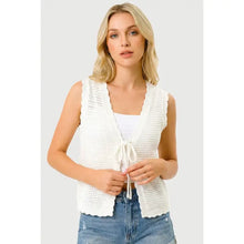 Off White Double Bow Sweater Cardigan