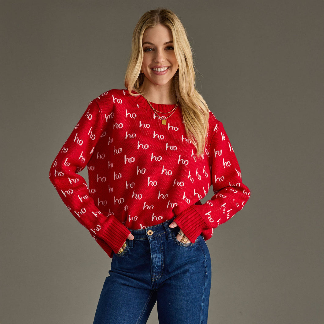 Red Ho Ho Ho Sweater