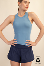 BUTTER SLEEVELESS RACER BACK TANK TOP: Lemonilla / S-M-L(2-2-2)