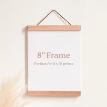 8" Magnetic Wood Print Frame