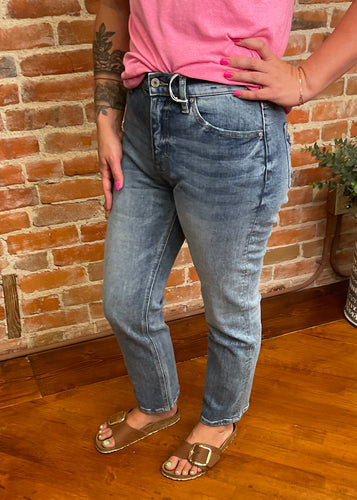 KanCan High Rise Skinny Straight Leg Jens